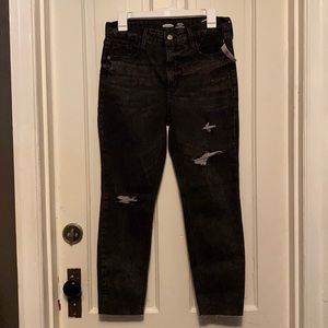 NWT Old Navy Rockstar jeans, size 8 petite, black